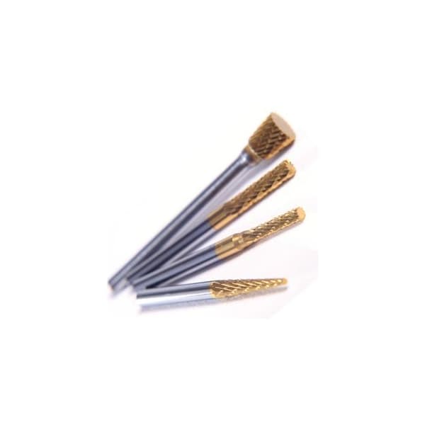 Champion Cutting Tool SN5 Inverted Cone Shaped Mini Carbide Bur, 1/4in Cutter Dia., 1/4in Len of Cut CHA SN51 - main